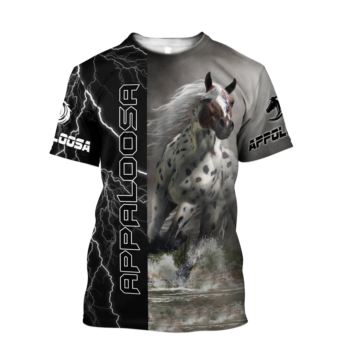 Appaloosa Horse shirt design for men and women - Pi301201-Apparel-MP-T-Shirt-S-Vibe Cosy™