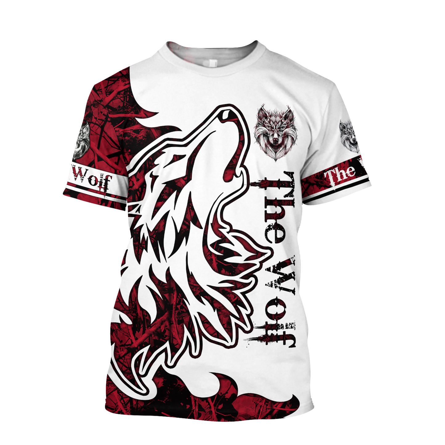 Wolf Tattoo 3D All Over Print Hoodie T Shirt For Men and Women Pi04092004