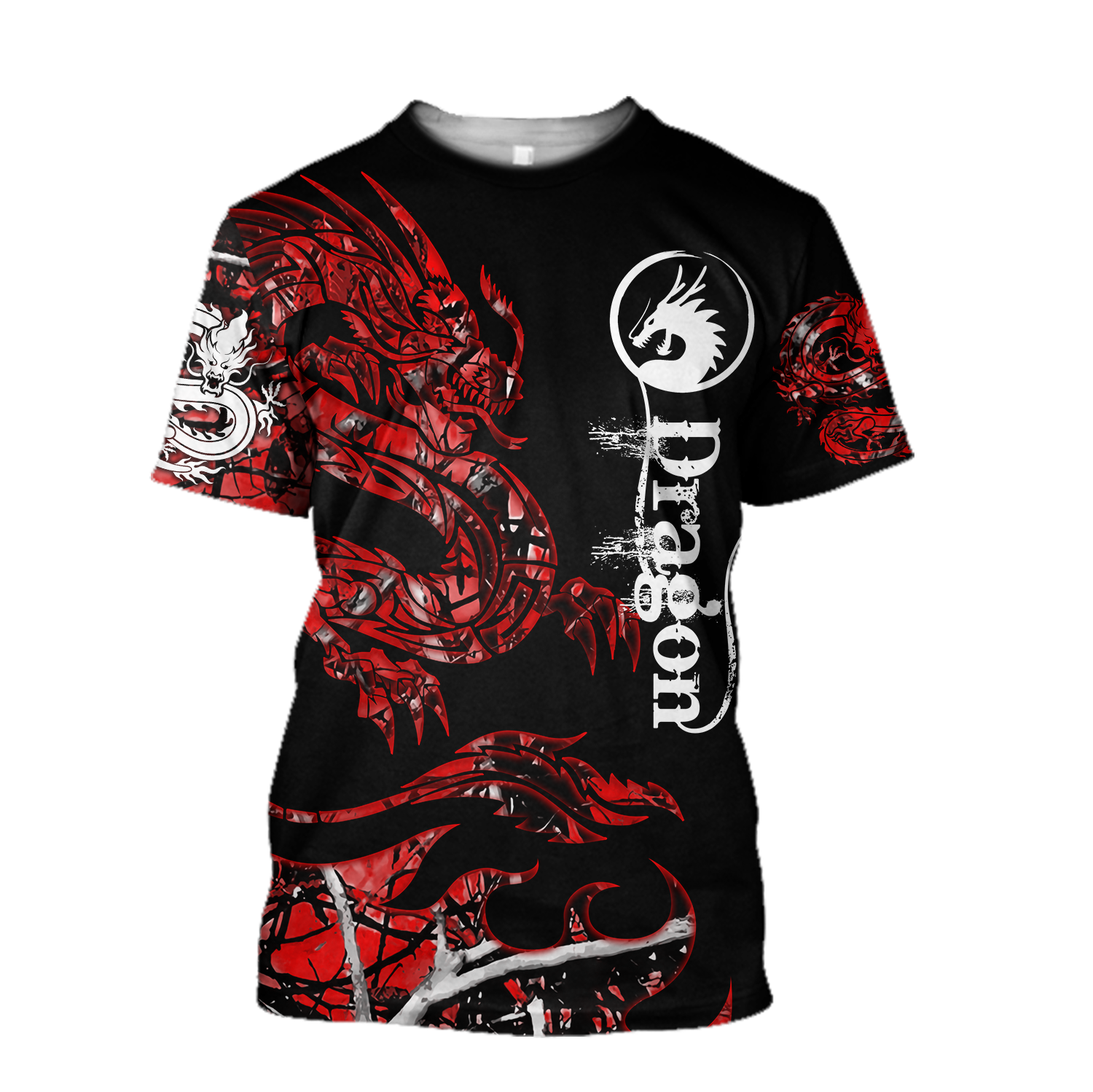 3D Armor Tattoo and Dungeon Dragon Hoodie TShirt for Men and Women AZ081103 - Amaze Style™-Apparel