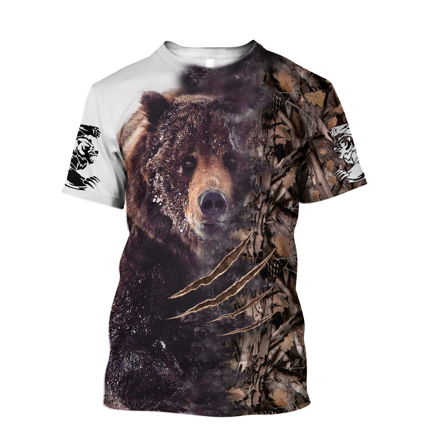 BEAR HUNTING CAMO 3D ALL OVER PRINTED SHIRTS FOR MEN AND WOMEN Pi071202 PL - Amaze Style™-Apparel