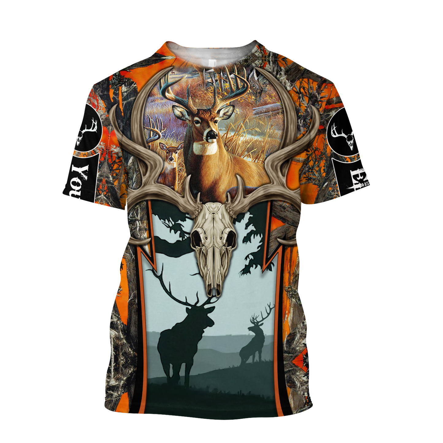 3D Hunting Deer Camo Unisex Shirts
