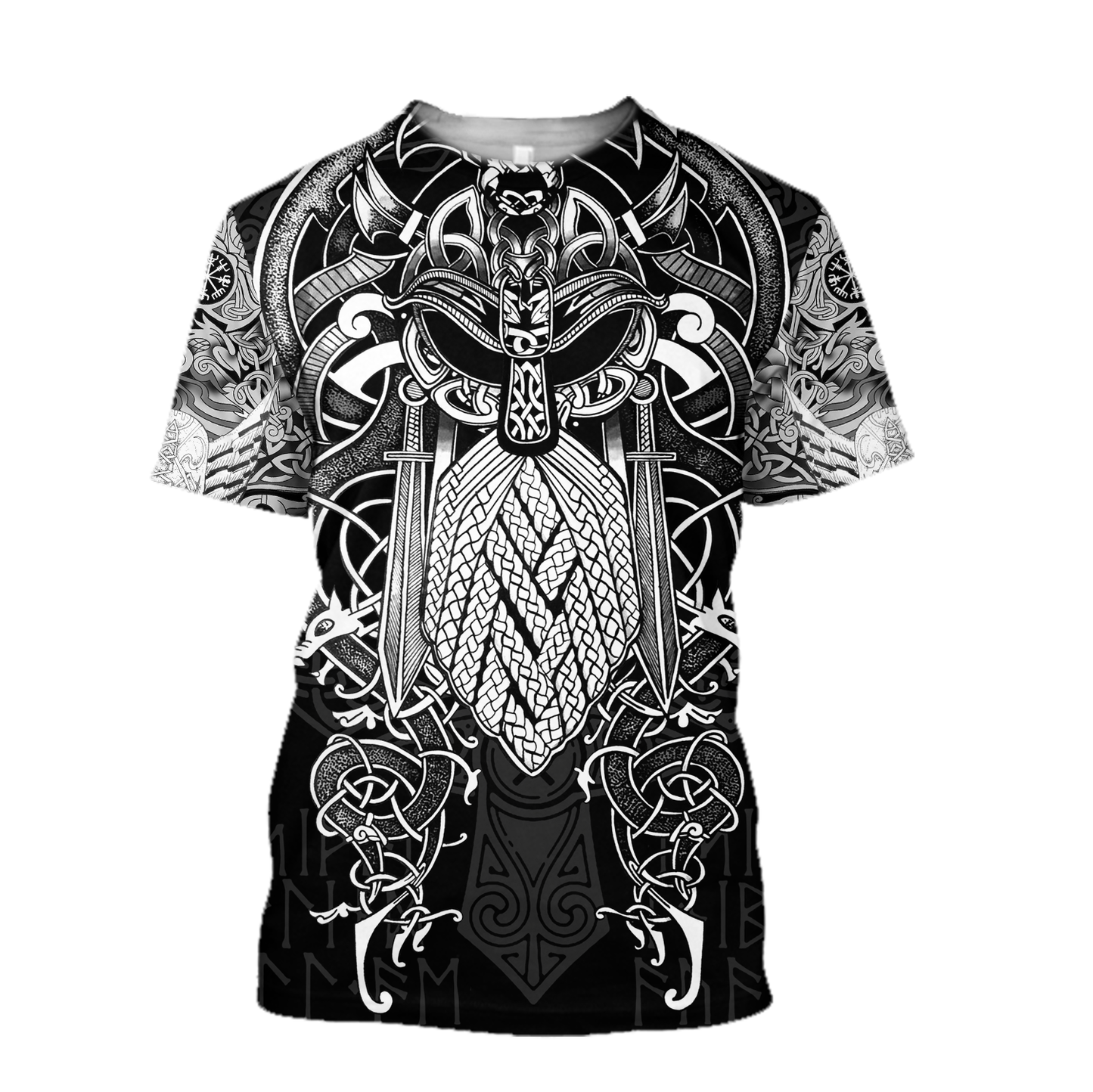 3D All Over Printed Viking Odin Hoodie - Amaze Style™-Apparel