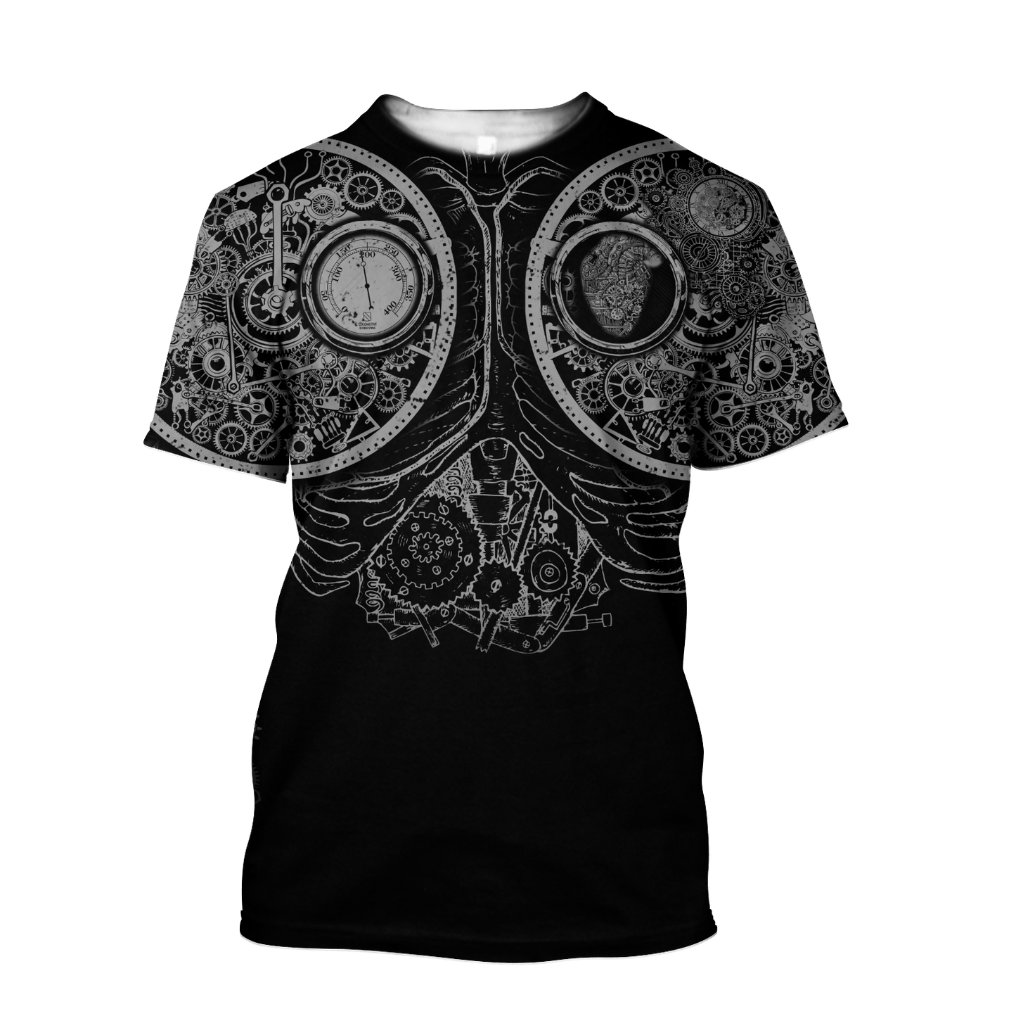 Steampunk Mechanic 3D Over Printed Hoodie for Men and Women-ML