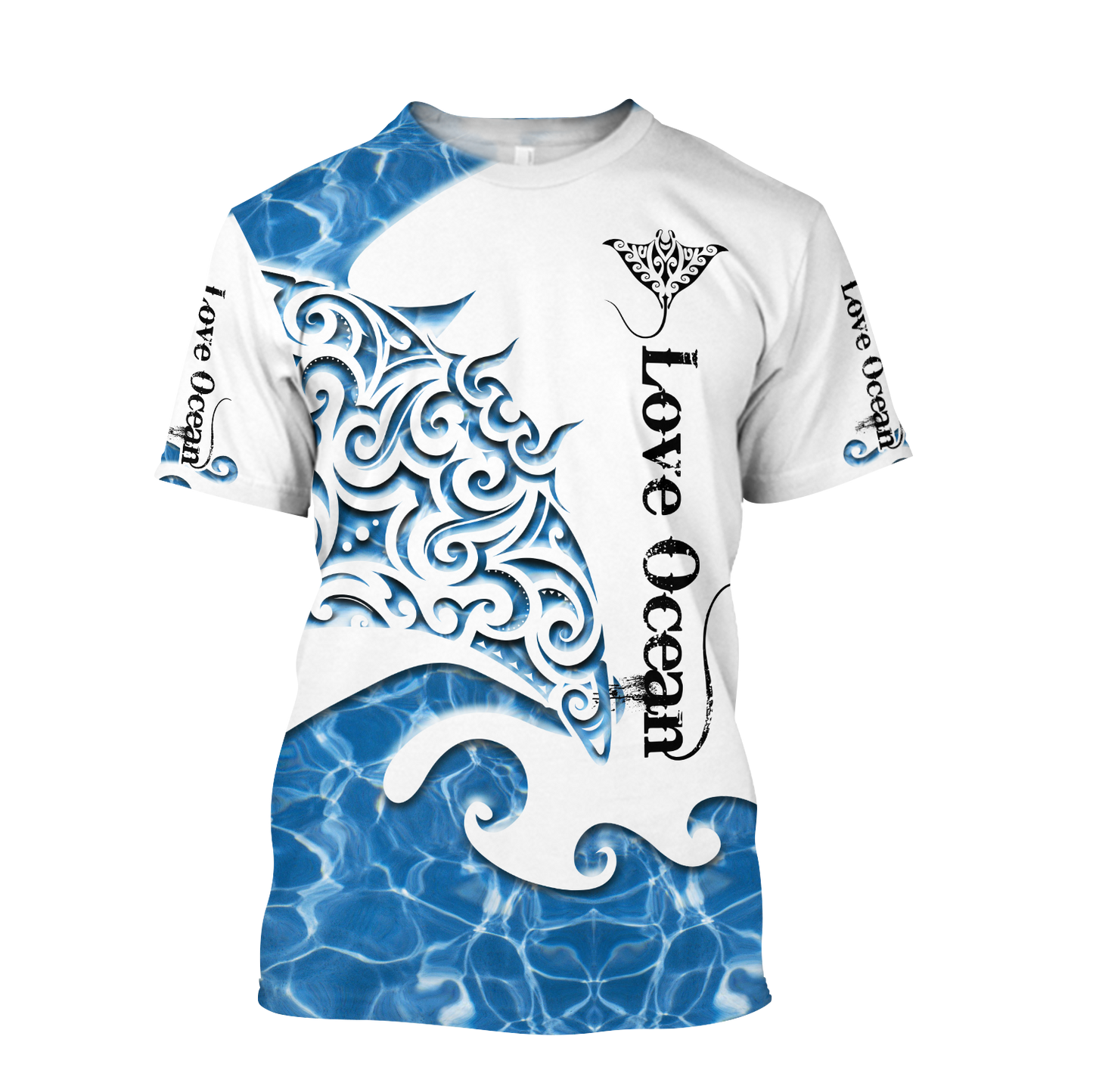 Beautiful Ray - Love Ocean Hoodie 3D All Over Printed Shirts For Men LAM2029081-LAM