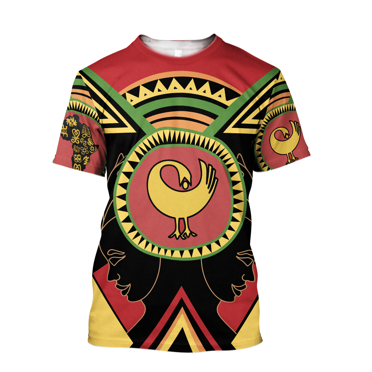 African Adinkra Sankofa Hoodie