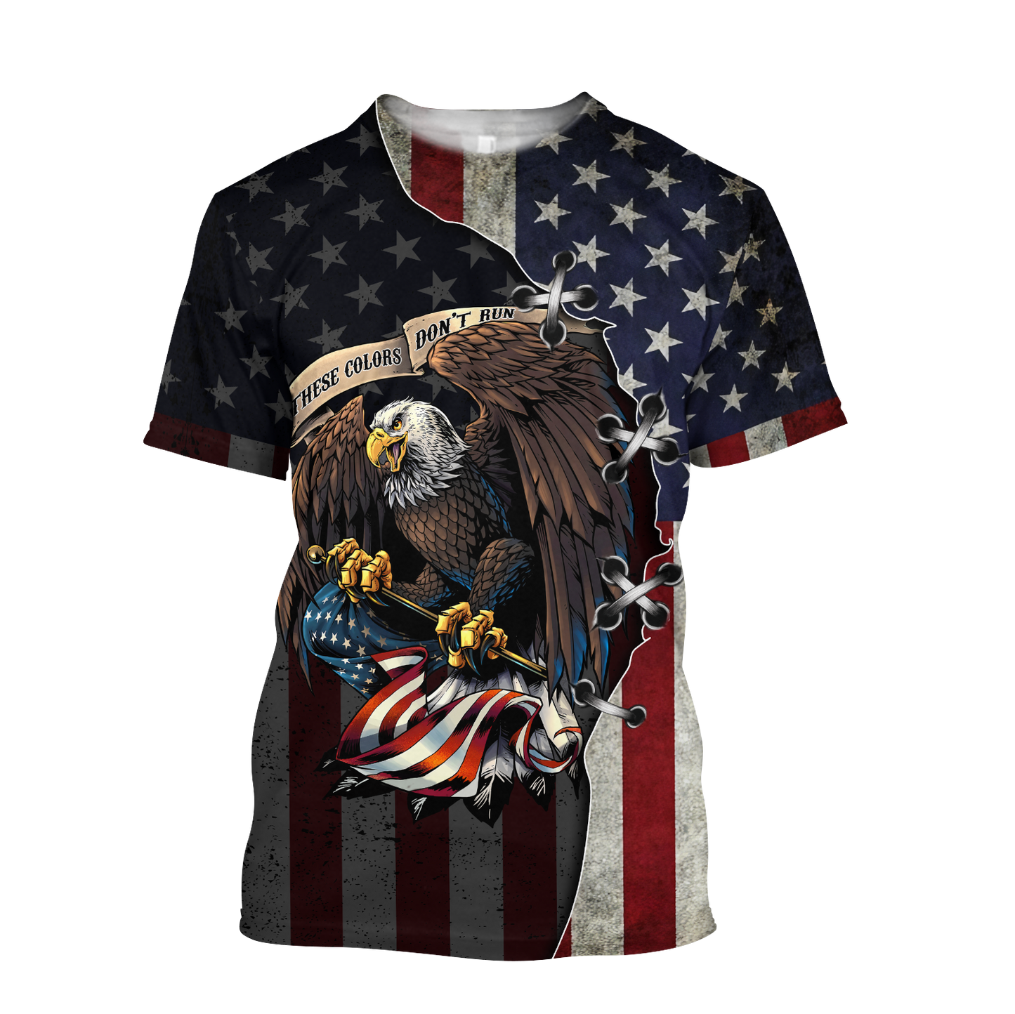 These Color Don't Run 3D All Over Printed Shirts For Men and Women TA09182004