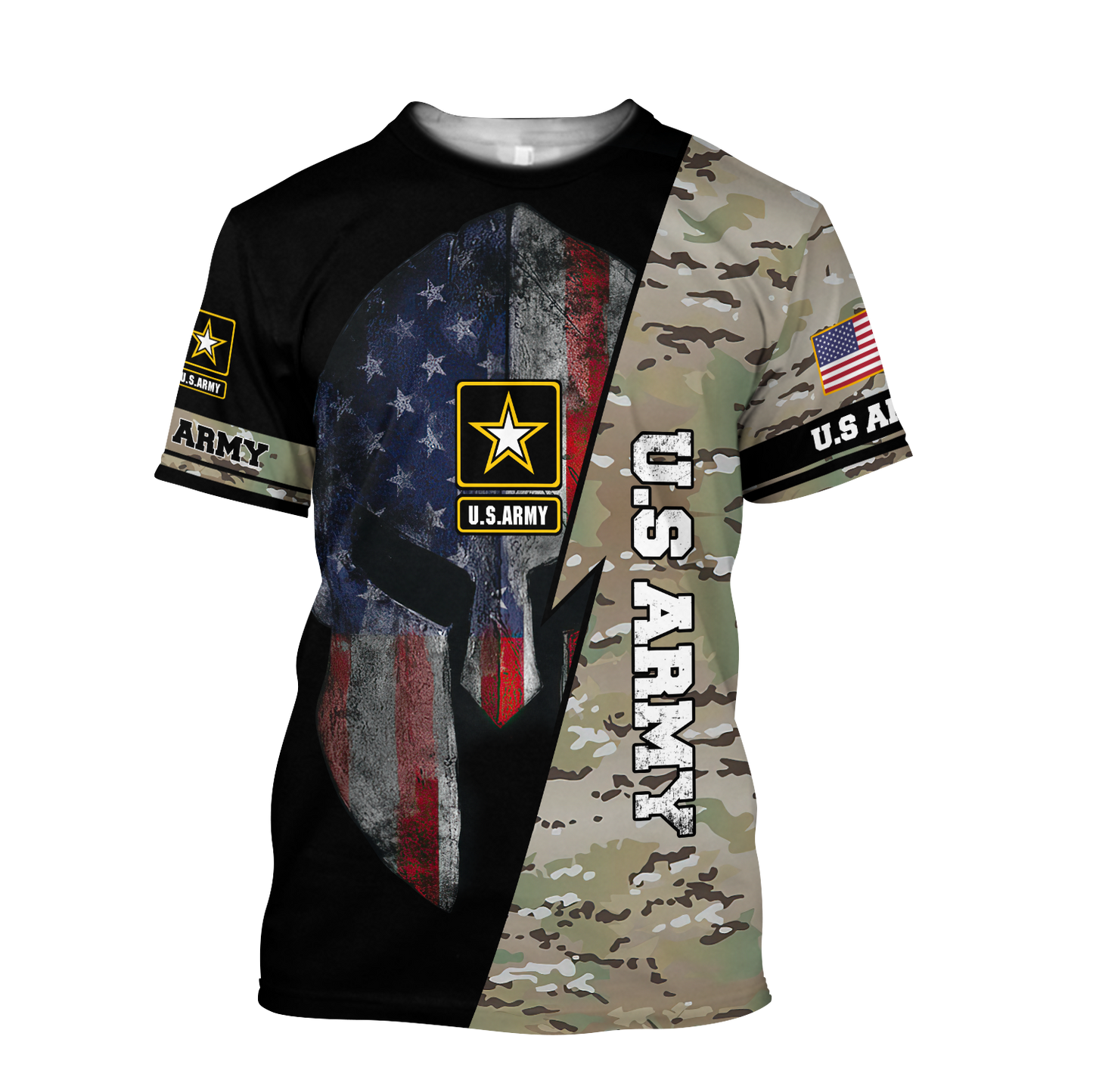 US Army US Veteran Army 3D All Over Printed Shirts DQBST10142001