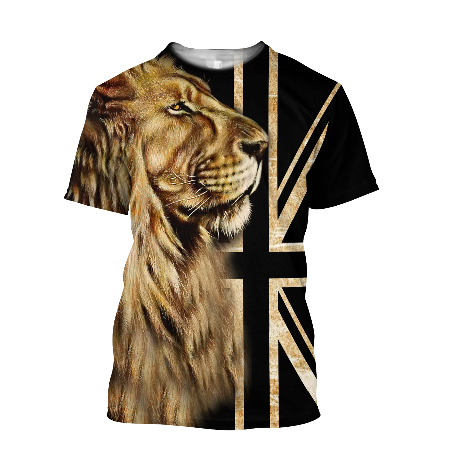 3D England One Nation Under God Over Printed Shirt for Men and Women