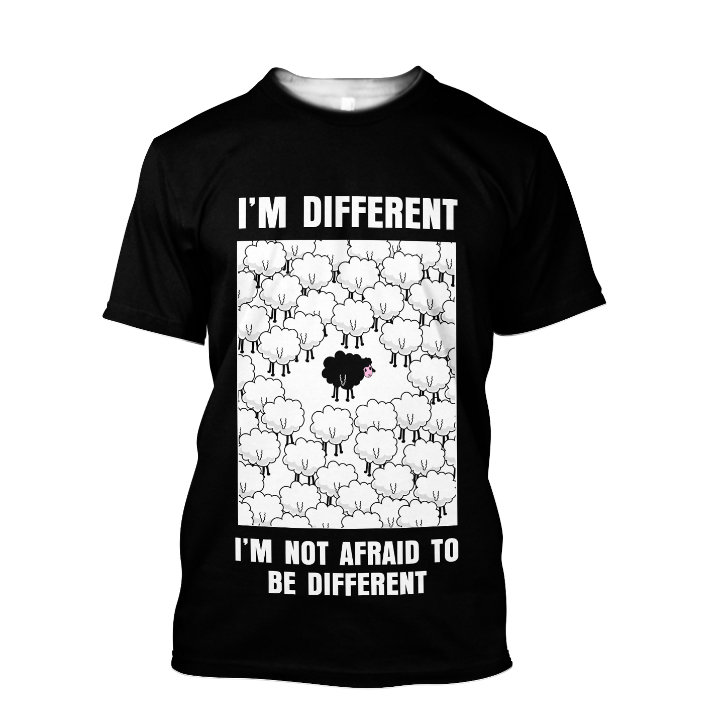 Black Sheep Whisperer 3D All Over Printed Shirts For Men And Woman