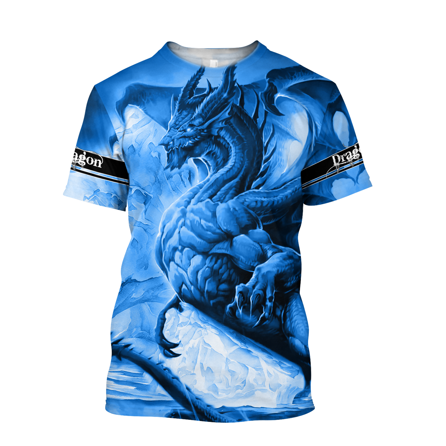 Blue Dragon Ice Dragon 3D All Over Printed Shirts For Men and Women DQB20122004