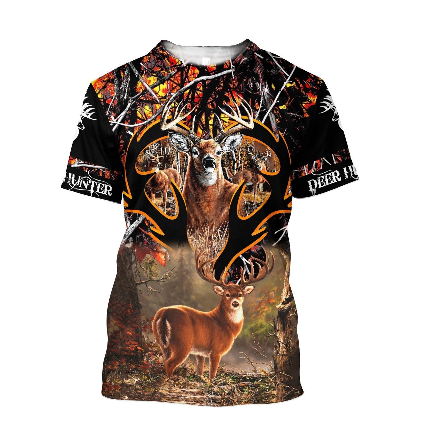 Amazing Deer Hunting 3D All Over Printed Shirts For Men MH2808203-LAM