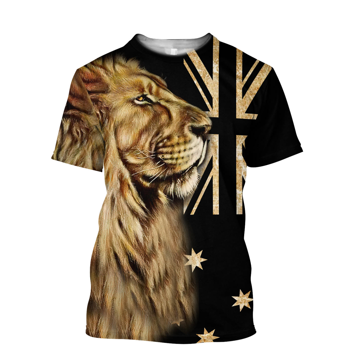 3D Australia One Nation Under God Over Printed Shirt for Men and Women