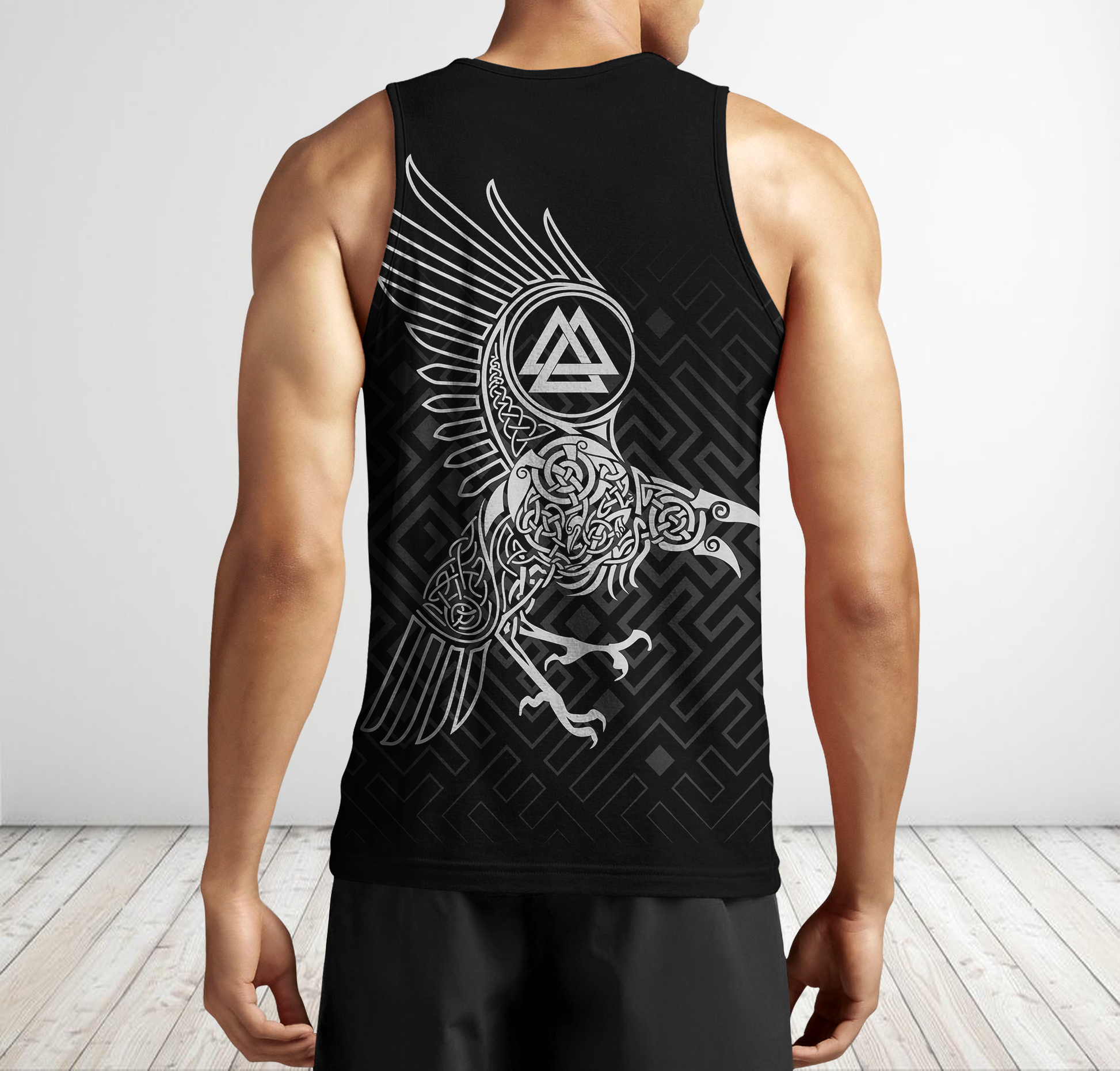 The Raven of Odin - Tattoo Style - Amaze Style™-Apparel