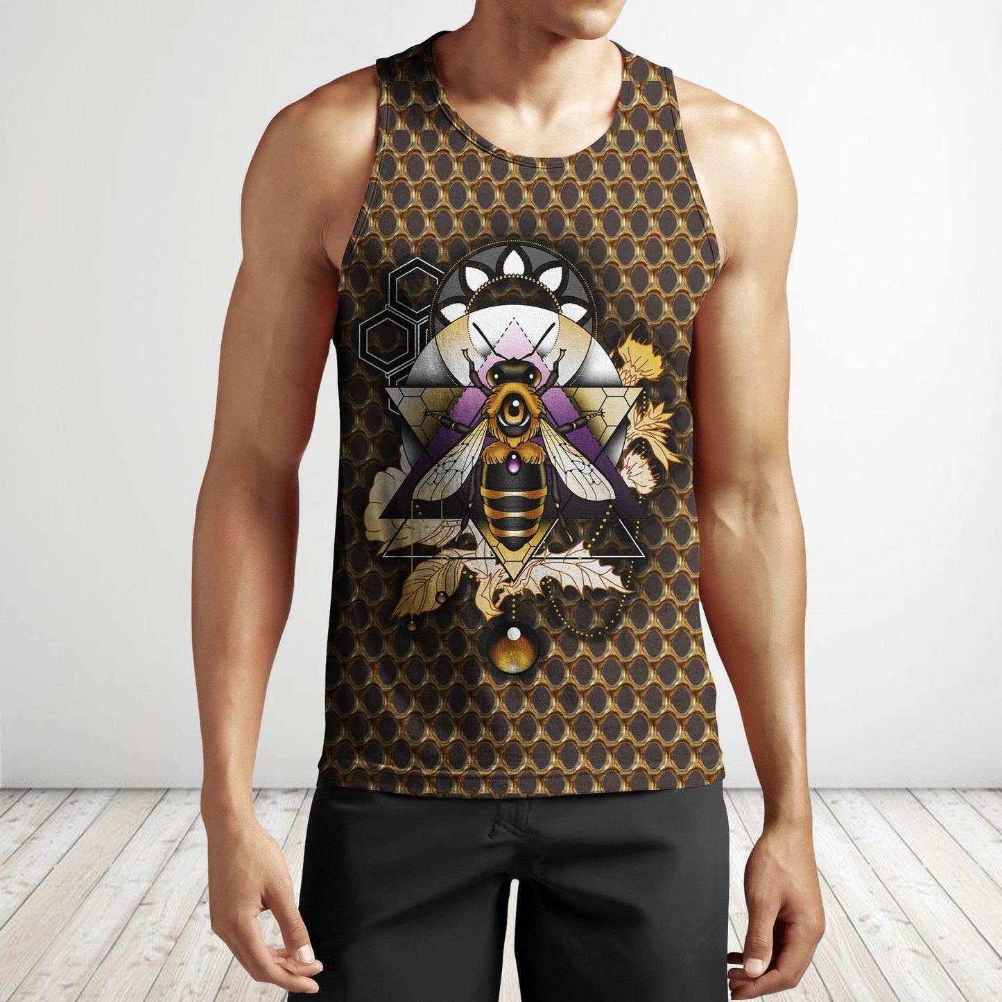 3D All Over Bumble Bee Hoodie - Amaze Style™-Apparel