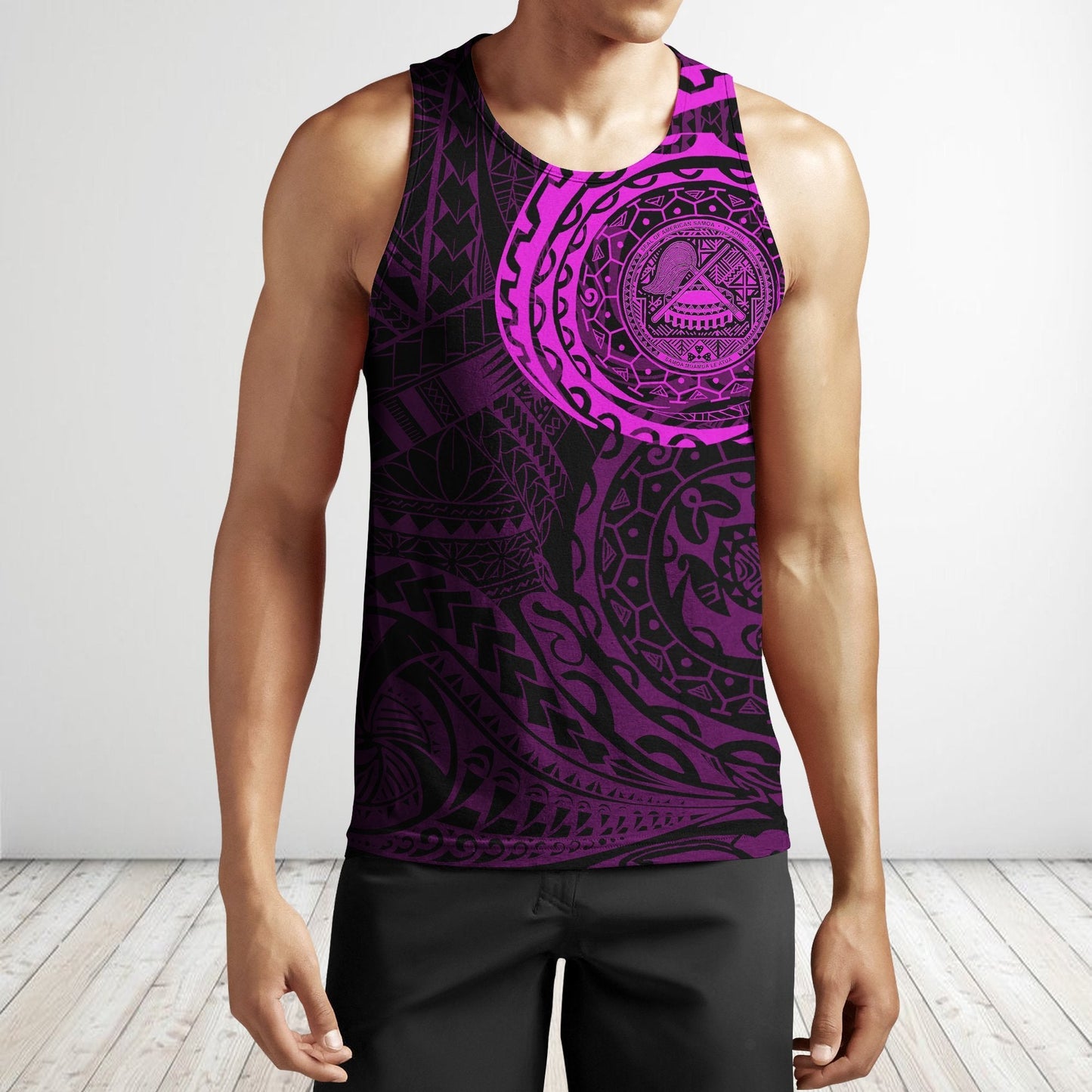 American Samoa In My Heart Polynesian Hoodie Pink PL - Amaze Style™-Apparel