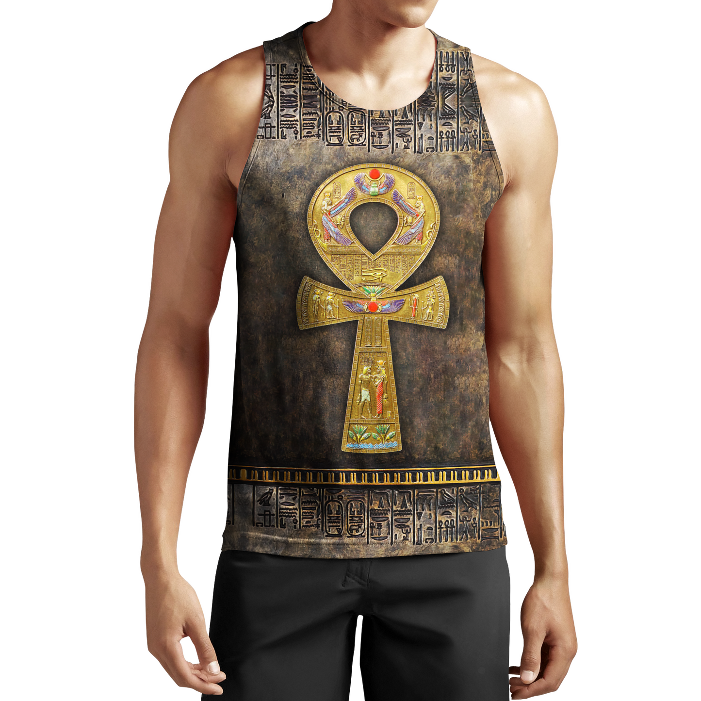 Ancient Egypt Ankh 3D All Over Printed Shirt Hoodie For Men And Women MP1001 - Amaze Style™-Apparel