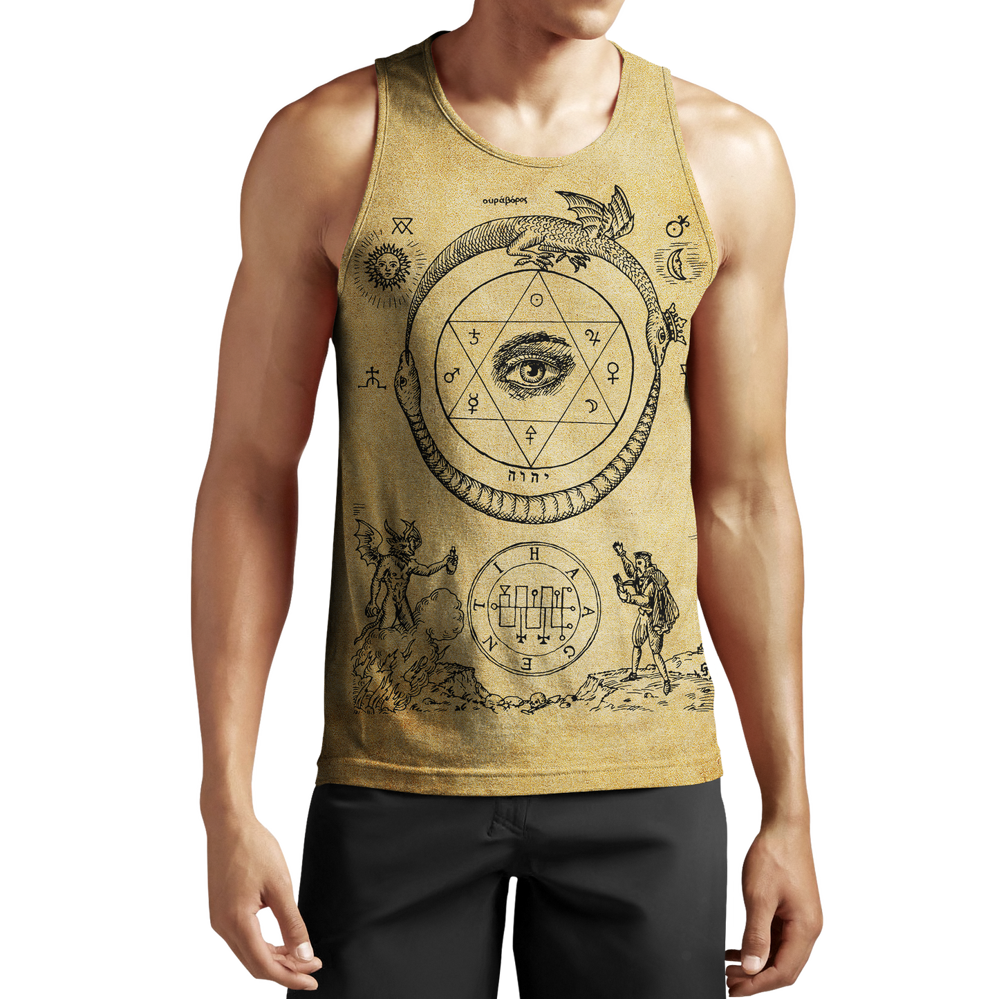 Alchemy 3D All Over Printed Shirts Hoodie JJ140102-Apparel-MP-Tank Top-S-Vibe Cosy™