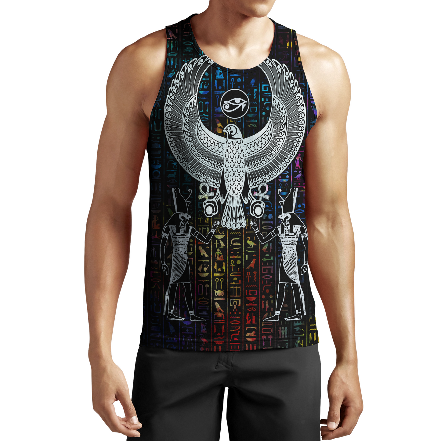 3D All Over Printed Hieroglyphics Ancient Egypt Hoodie Clothes JJ020401 - Amaze Style™-Apparel