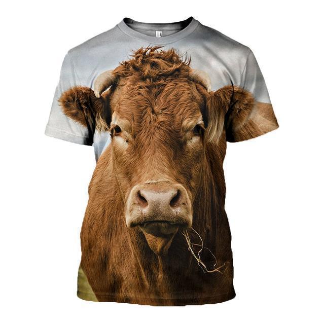 3D All Over Printed Cow - Amaze Style™-Apparel