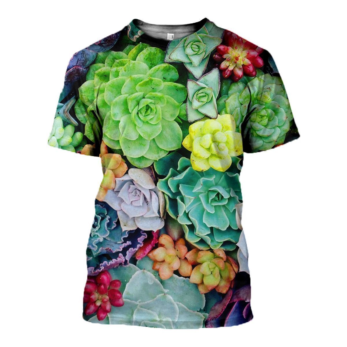 3D All Over Printed Colorful Succulent Shirts - Amaze Style™-Apparel