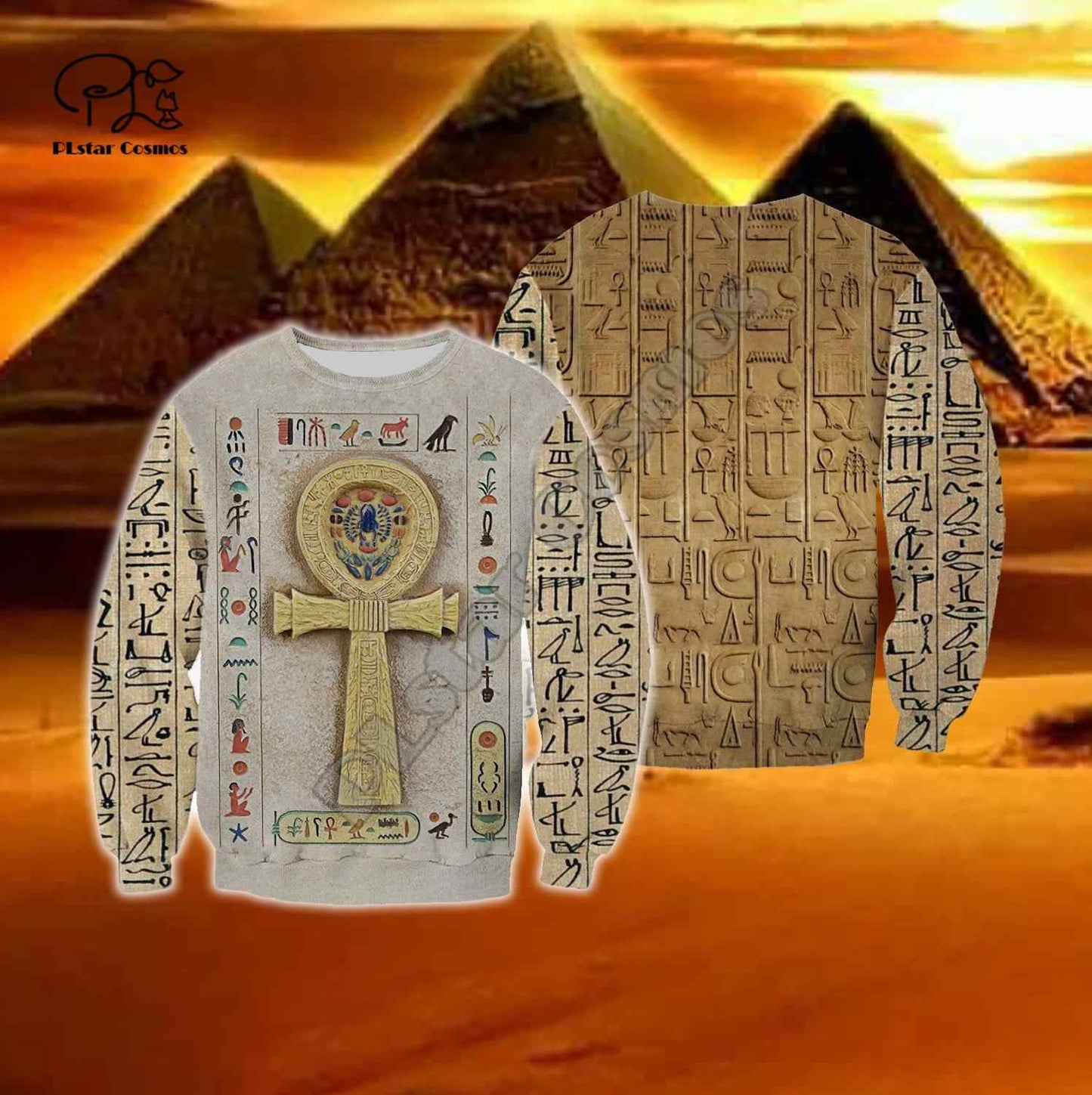 3D All Over Printed Ankh Egypt Hoodie Clothes - Amaze Style™-Apparel