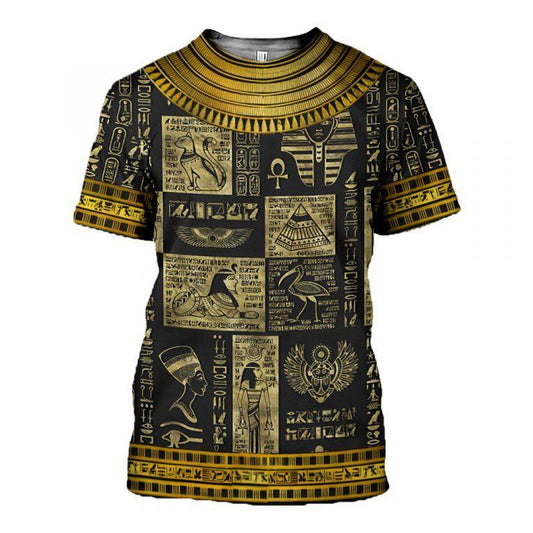 3D Printed Egyptian God and Symbols Clothes TA009 - Amaze Style™-Apparel