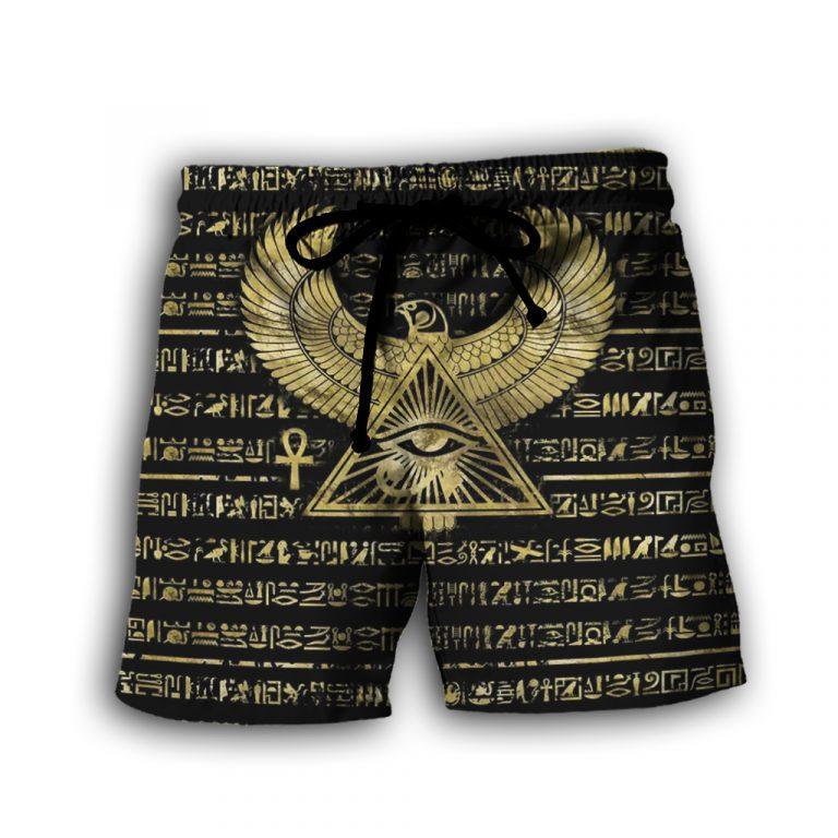 3D Printed Egyptian Eye of Horus and Hieroglyphs Clothes TA010 - Amaze Style™-Apparel