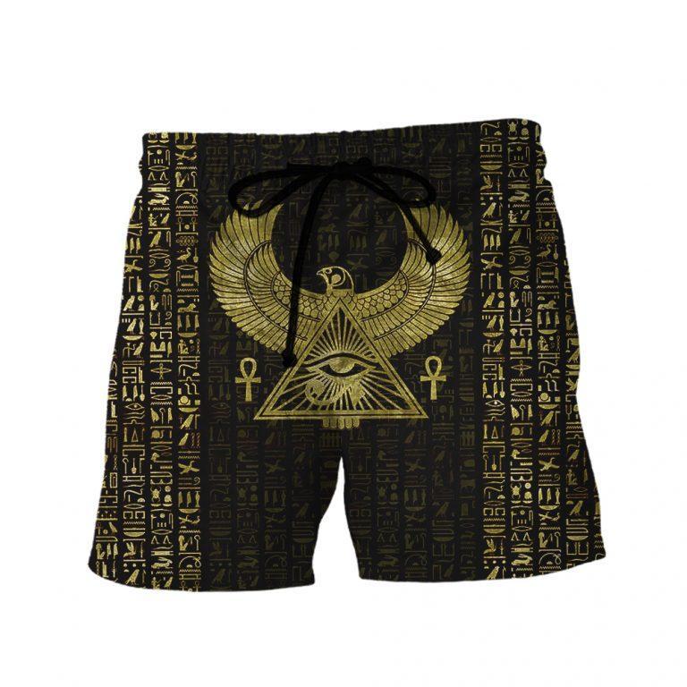 3D Printed Egyptian Eye of Horus and Hieroglyphs Clothes - Amaze Style™-Apparel