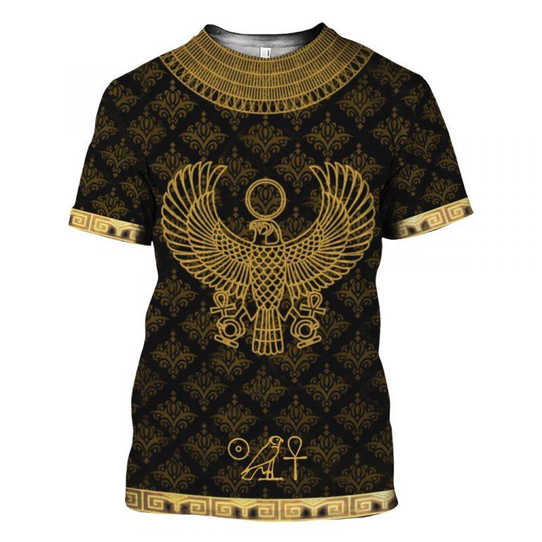 3D All Over Printed Egyptian Horus God Clothes TA012 - Amaze Style™-Apparel