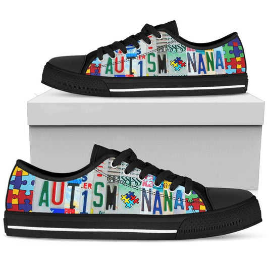 Autism Nana Low Top Shoes TA031314 - Amaze Style™-