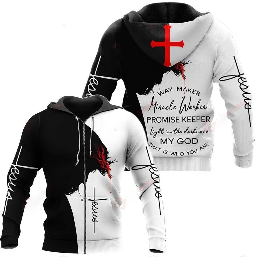 3D All Over Printed Shirts For Men and Women My God-Jesus  TA040208 - Amaze Style™-Apparel
