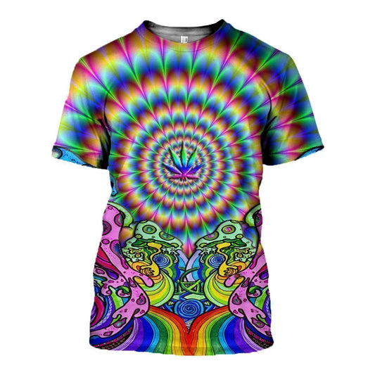 3D All Over Printed Mushroom Shirts and Shorts-Apparel-6teenth World-T-Shirt-S-Vibe Cosy™