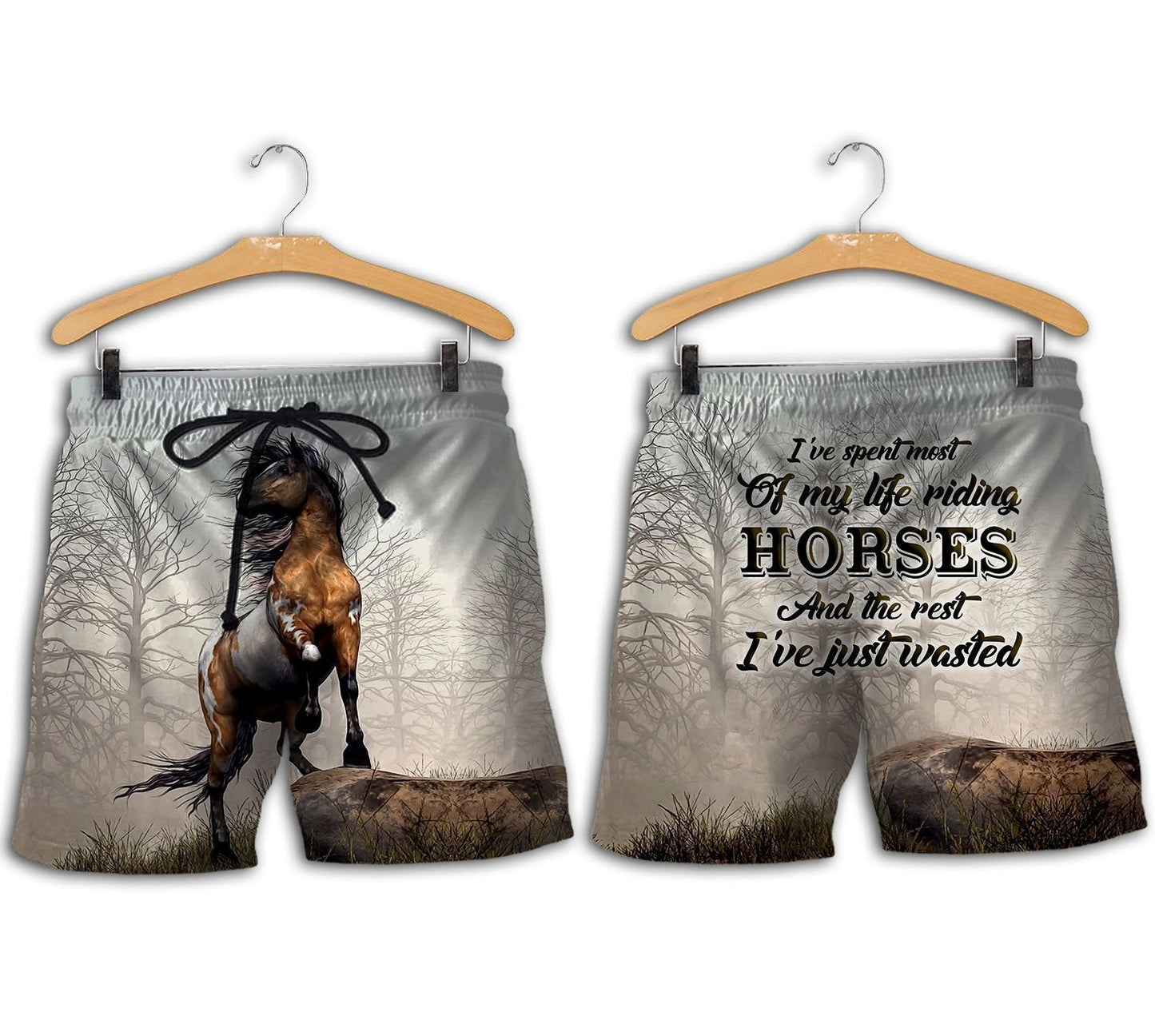 3D All Over Printed Riding Horse Shirts - Amaze Style™-Apparel