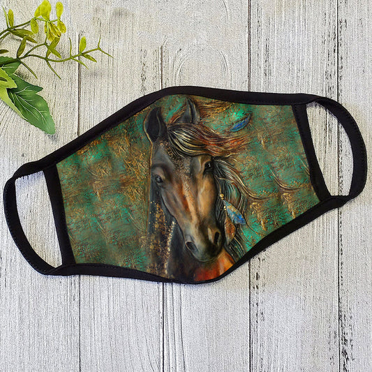 Beautiful Horse Face Mask TN