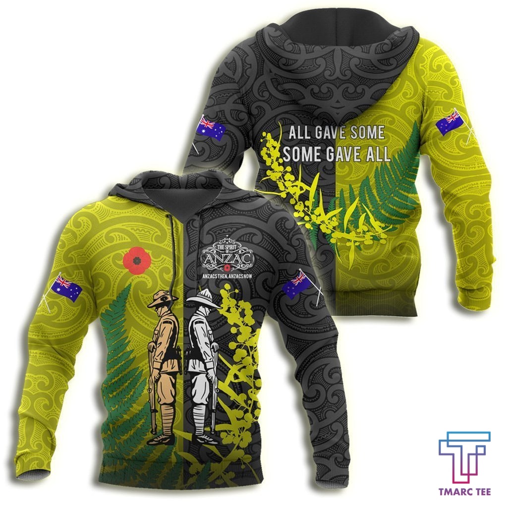 Remembrance day lest we forget Australia and Kiwi Soldier TR030403 - Amaze Style™-Apparel