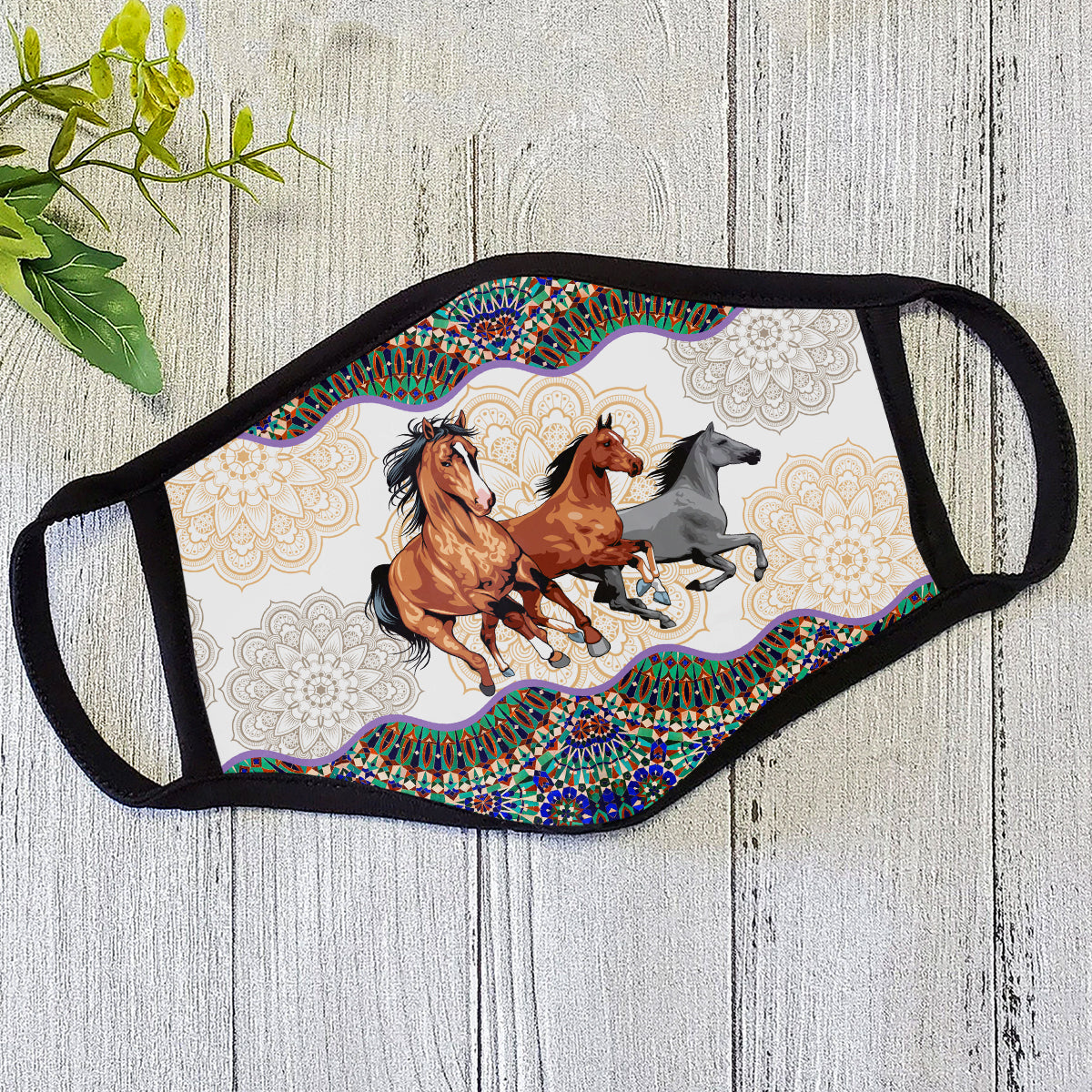 Beautiful Horse Face Mask TN