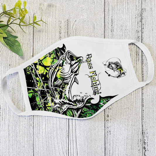 Bass Fishing Face Mask HC