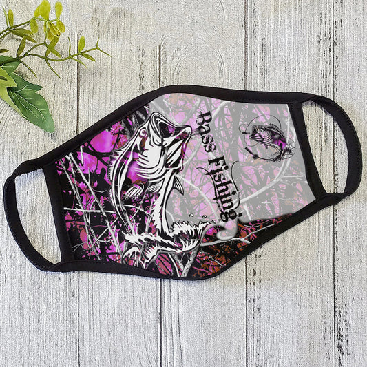 Bass Fishing Face Mask HC