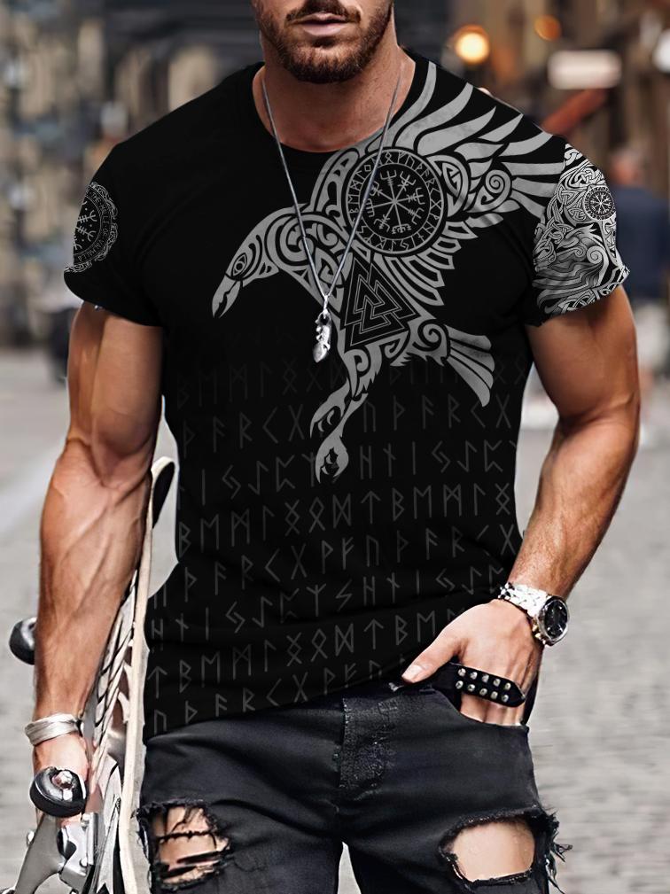 Vikings - The Raven of Odin Tattoo