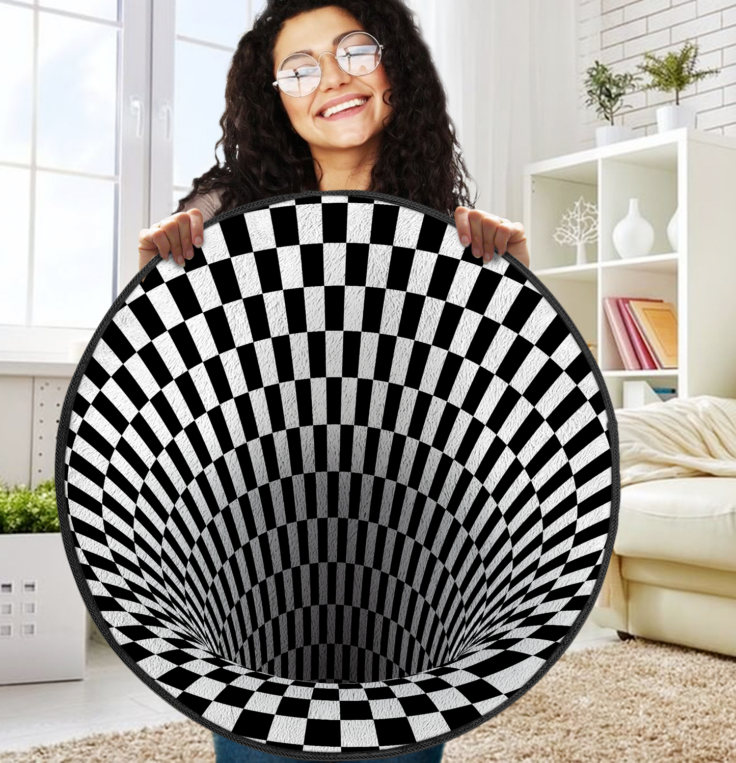 3D Magic Circle Rug