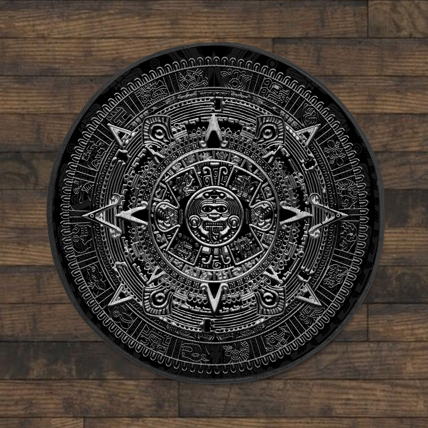 Aztec Circle Rug