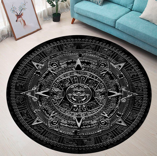 Aztec Circle Rug