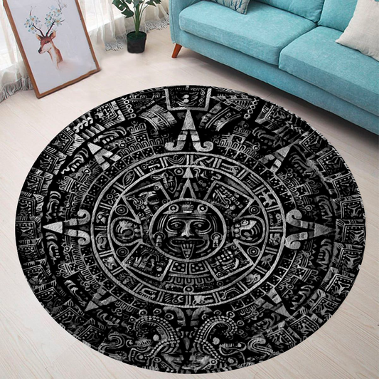 Aztec Circle Rug