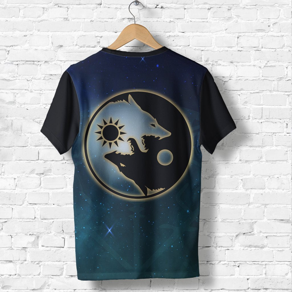 Viking Tree Of Life Fenrir Skoll And Hati Raven Rune - Amaze Style™-Apparel