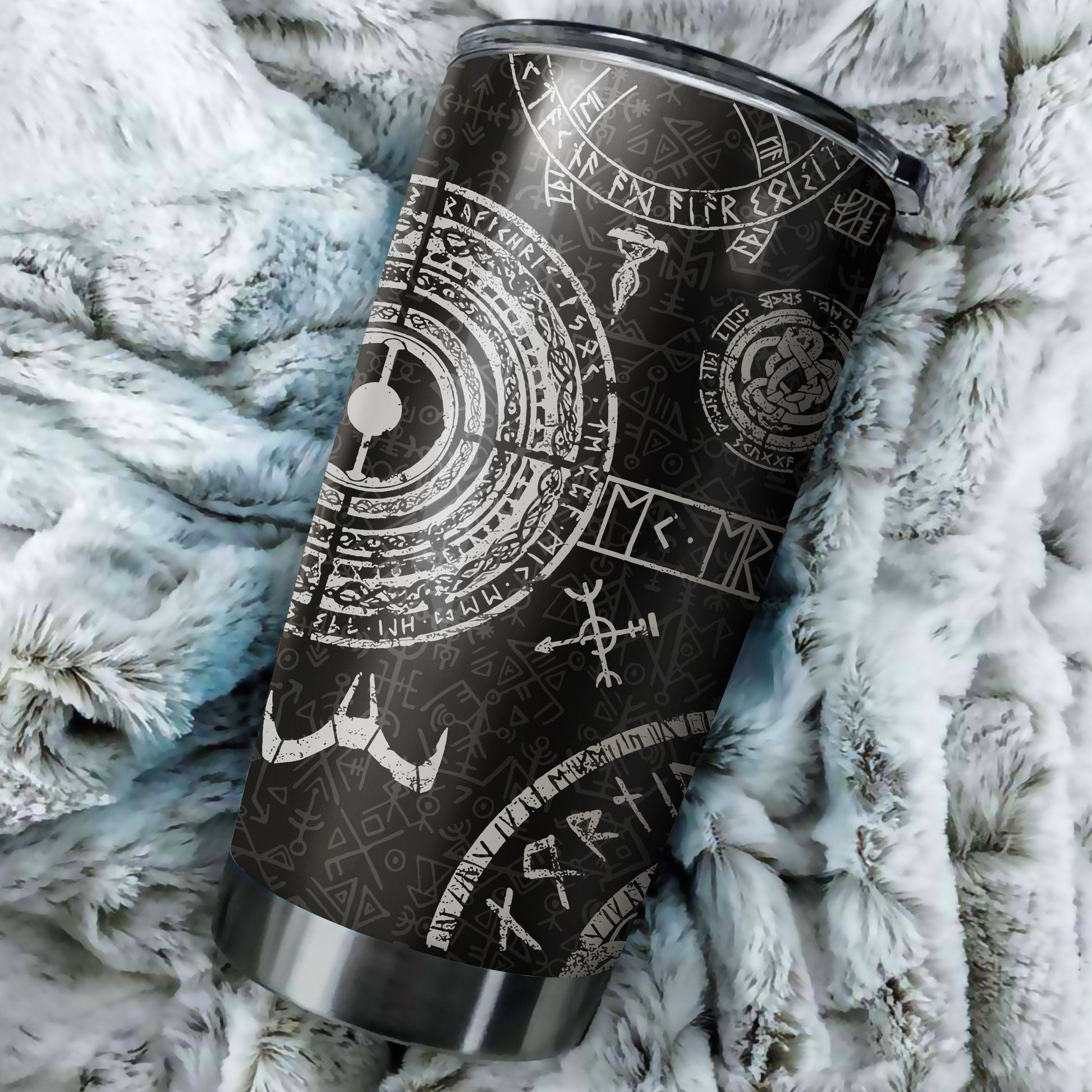 Vikings Tattoo Style Tumbler - Amaze Style™-
