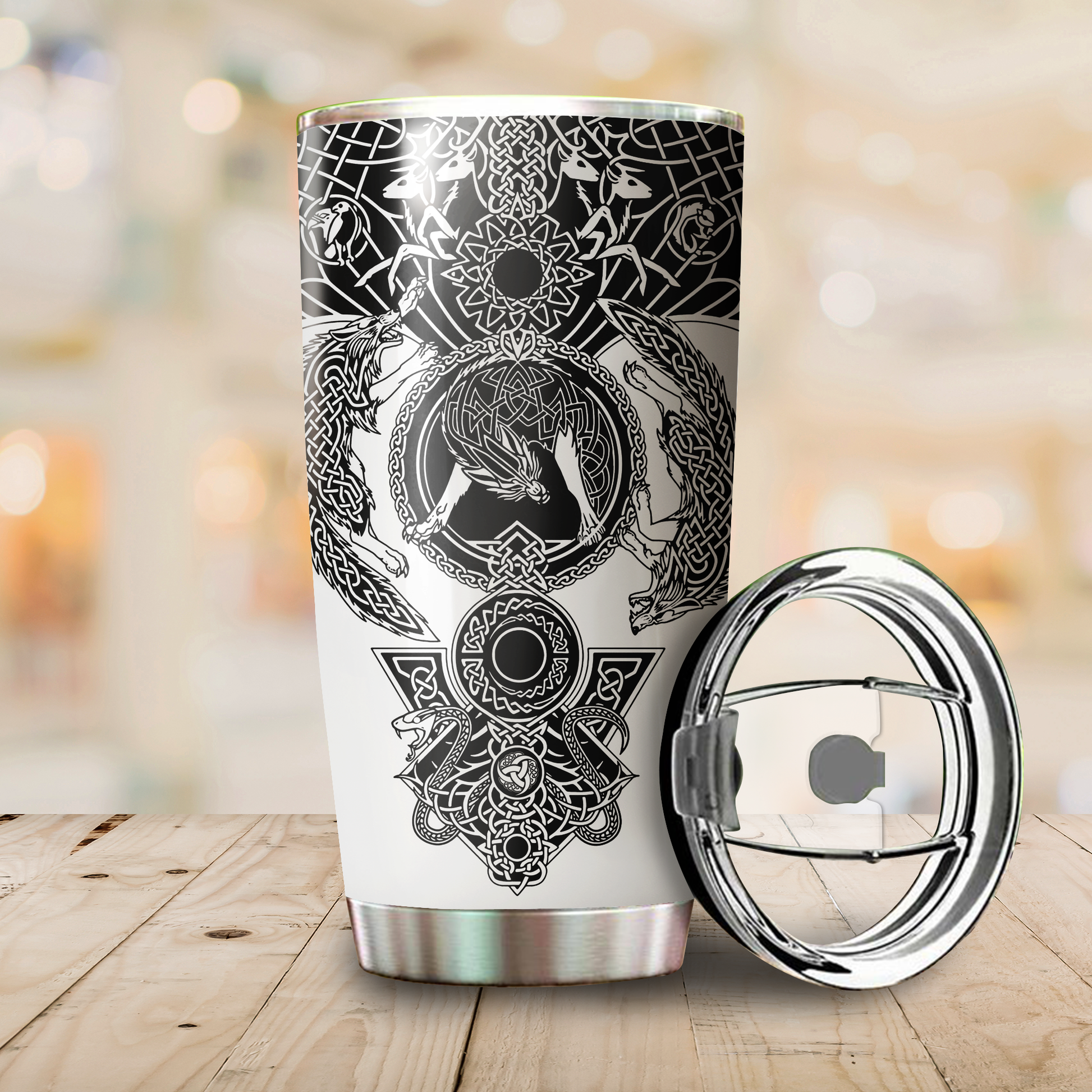 Viking Tattoo version 3.0 Tumbler - Amaze Style™-
