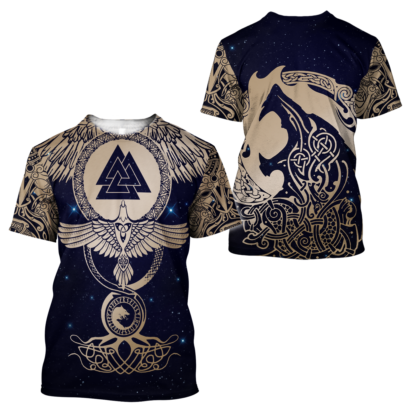 Viking 3D Printed Unisex Shirts PD22042102