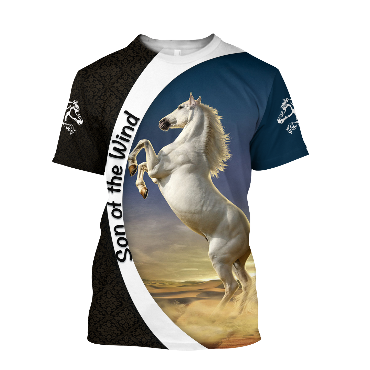 Beautiful White Horse 3D All Over Printed Shirts For Men And Women TNA11192007CL
