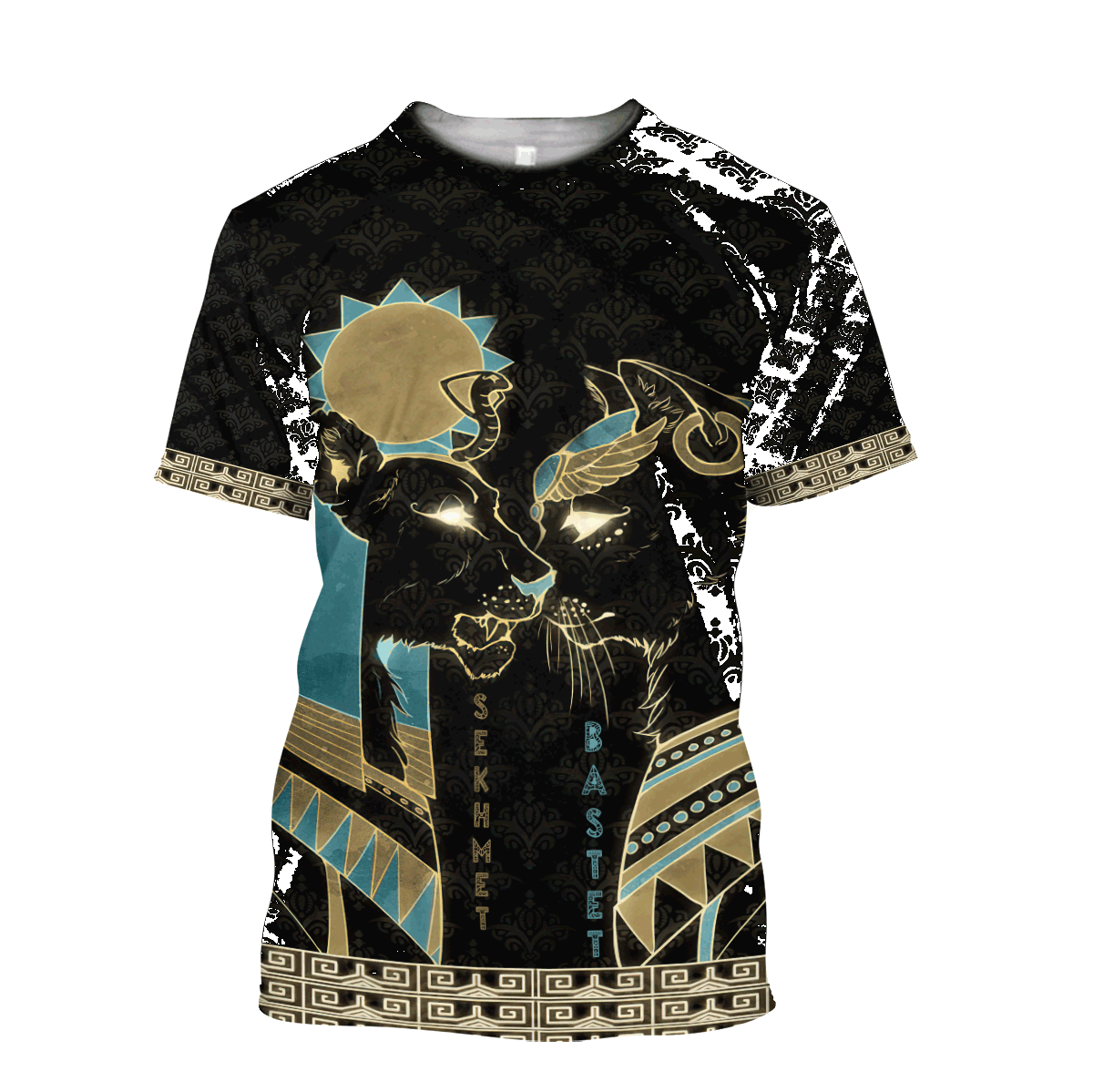 Bastet Sekhmet Ancient Egyptian Mythology Culture 3D Design Print Shirts