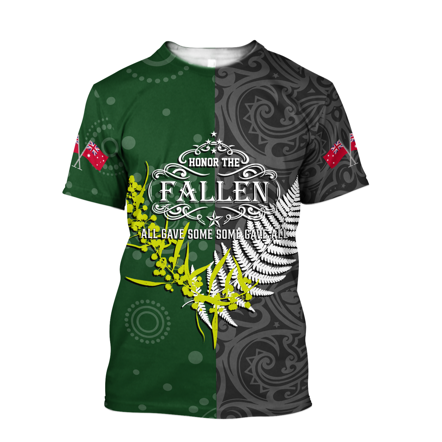 Tmarc Tee Anzac day culture Australia and Kiwi 3D print shirts